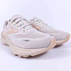 Brooks Adrenaline GTS 23 Womens 8.5 Stability Support Road Running Shoes White